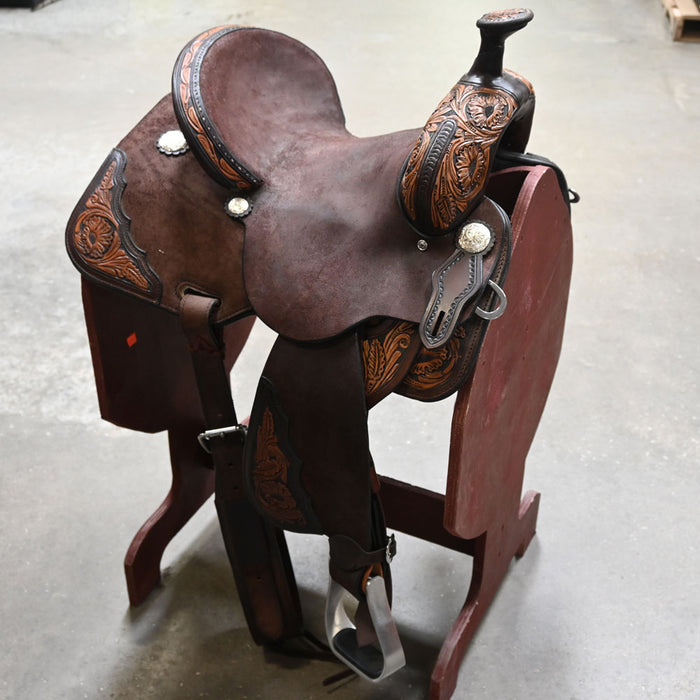 13" REINSMAN BARREL SADDLE Saddles - New Reinsman