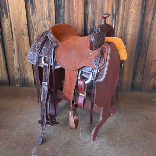 15.5" JEFF SMITH BUSTER WELCH RANCH CUTTER SADDLE Saddles - New Jeff Smith