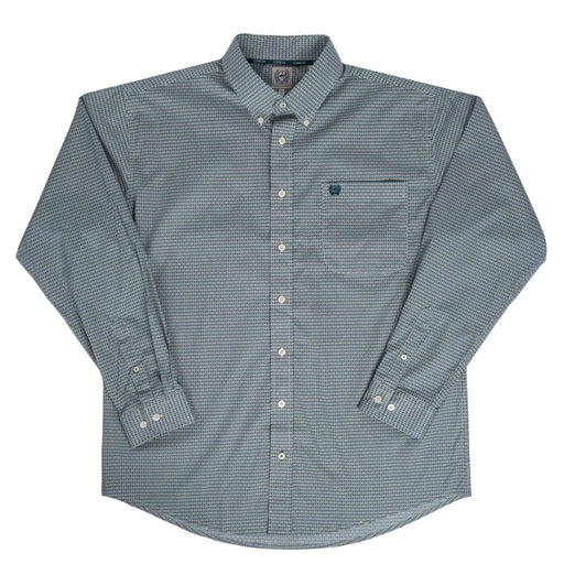 Cinch Men's Geo Print Button Down Shirt MEN - Clothing - Shirts - Long Sleeve Cinch