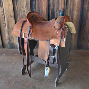 16" USED AUSTIN VALIMONT RANCH CUTTER SADDLE