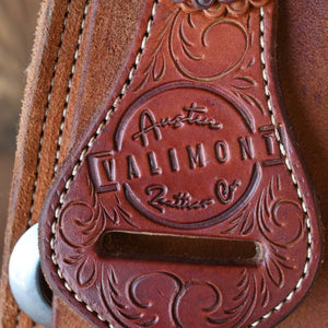 16" USED AUSTIN VALIMONT RANCH CUTTER SADDLE