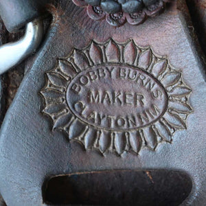 16" USED BOBBY BURNS RANCH SADDLE