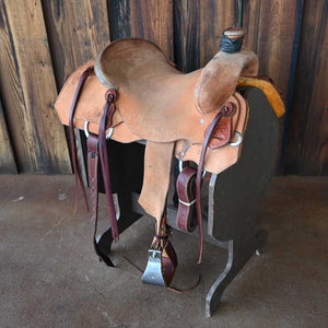 16.5" USED AUSTIN VALIMONT RANCH SADDLE