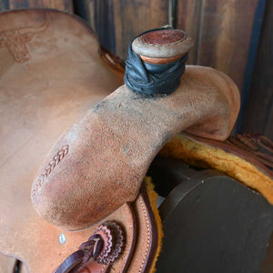 16.5" USED AUSTIN VALIMONT RANCH SADDLE