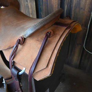 16.5" USED AUSTIN VALIMONT RANCH SADDLE