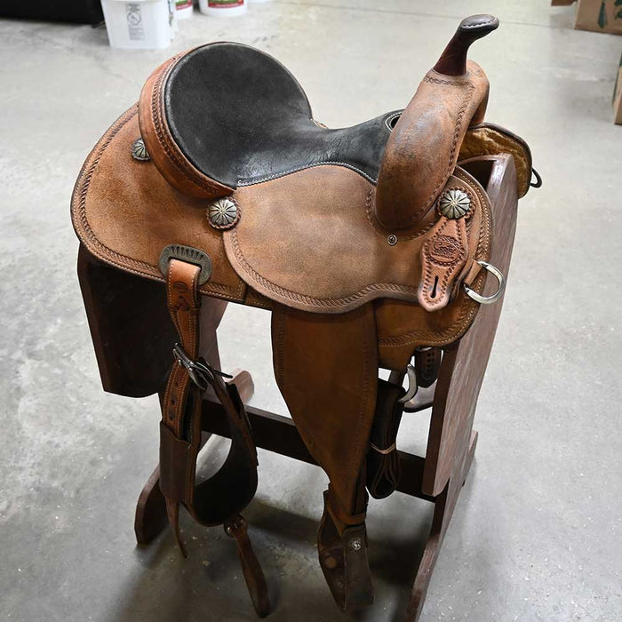 13.5" USED COATS BARREL SADDLE Saddles - Used Coats Saddlery