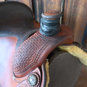 15.5" USED RYON'S CALF ROPING SADDLE Saddles - Used Ryons