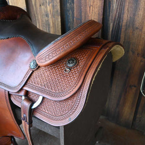 15.5" USED RYON'S CALF ROPING SADDLE Saddles - Used Ryons