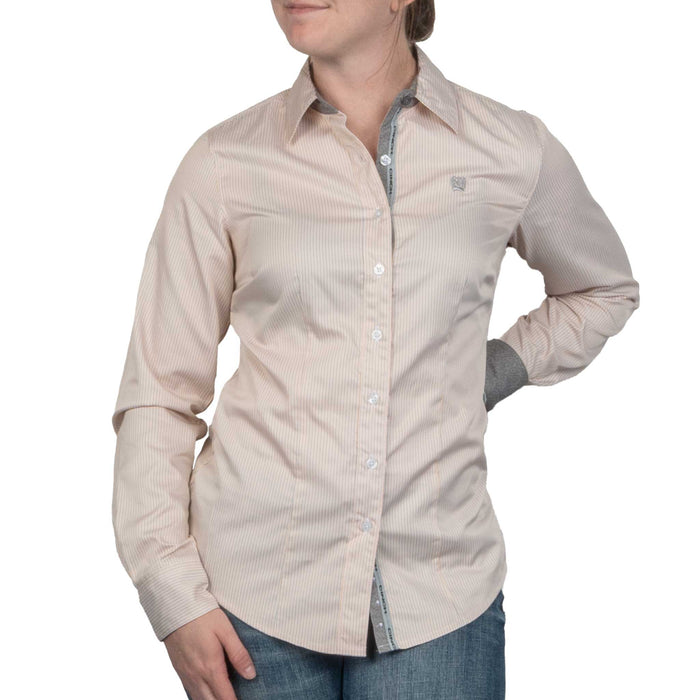 Cinch Women's Stripe Button Down Shirt WOMEN - Clothing - Tops - Long Sleeved Cinch