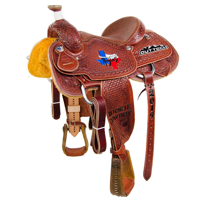 Teskey's Trophy Team Roper #44 Customs & Awards - Saddles Trophy