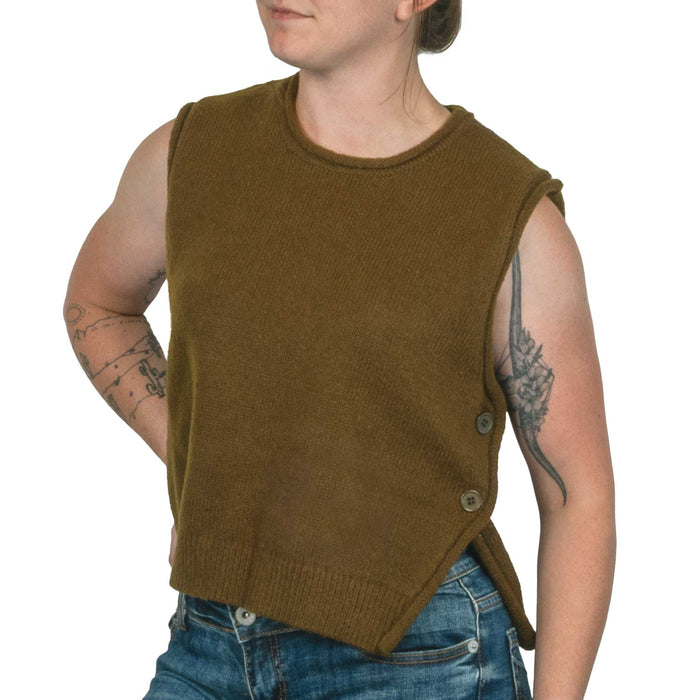 Knitted Sleeveless Sweater
