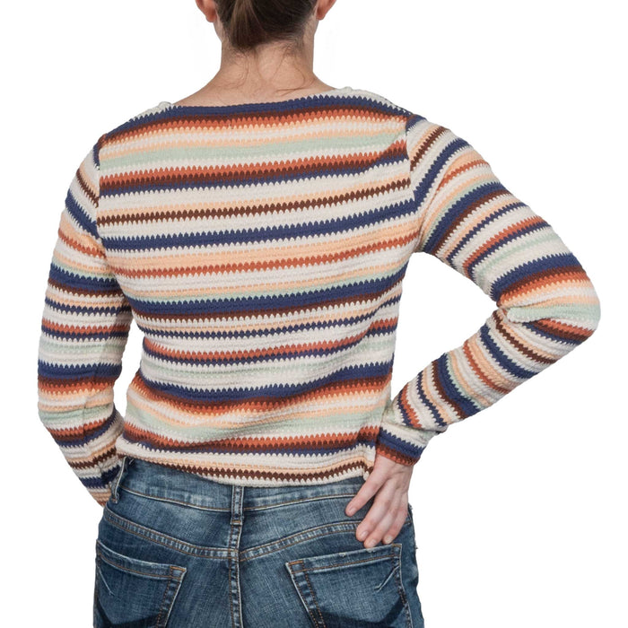 Rip Curl Women's Bobbi Stripe Button Thru Top WOMEN - Clothing - Tops - Long Sleeved Rip Curl