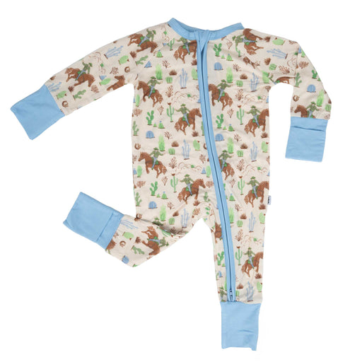 Baby Boy's Saddle Up Convertible Zip Pjs KIDS - Baby - Baby Boy Clothing Goosies