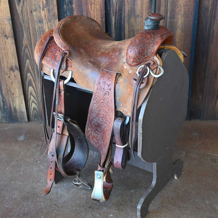 16.5" USED FARRIS RANCH SADDLE Saddles - Used Payton Farris