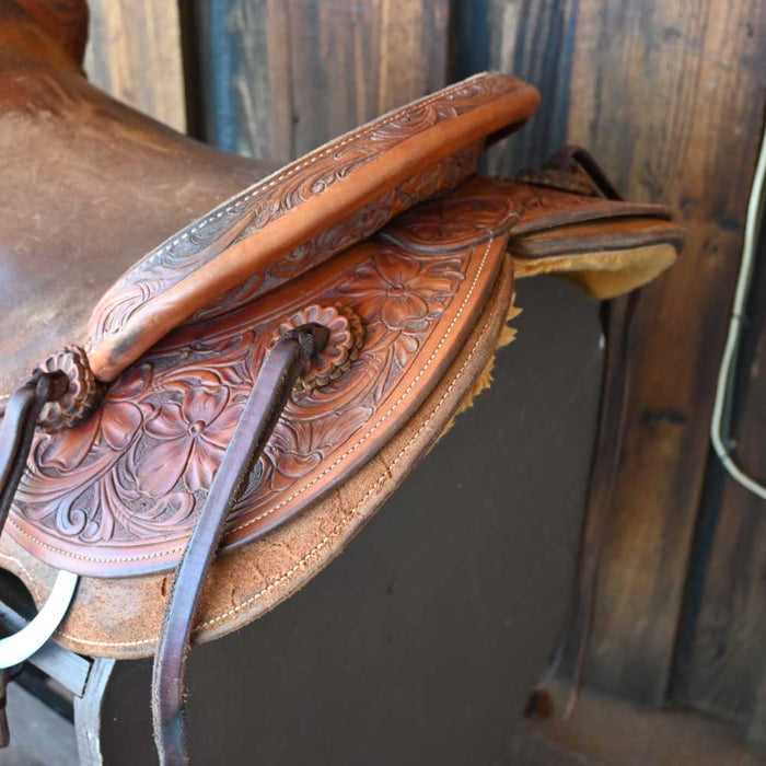 16.5" USED FARRIS RANCH SADDLE Saddles - Used Payton Farris