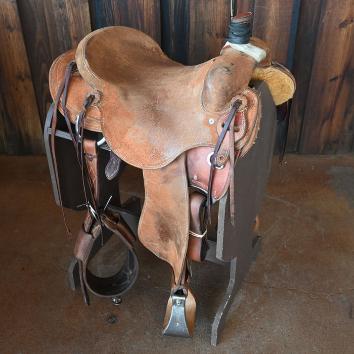 16" USED FARRIS RANCH SADDLE Saddles - Used Payton Farris