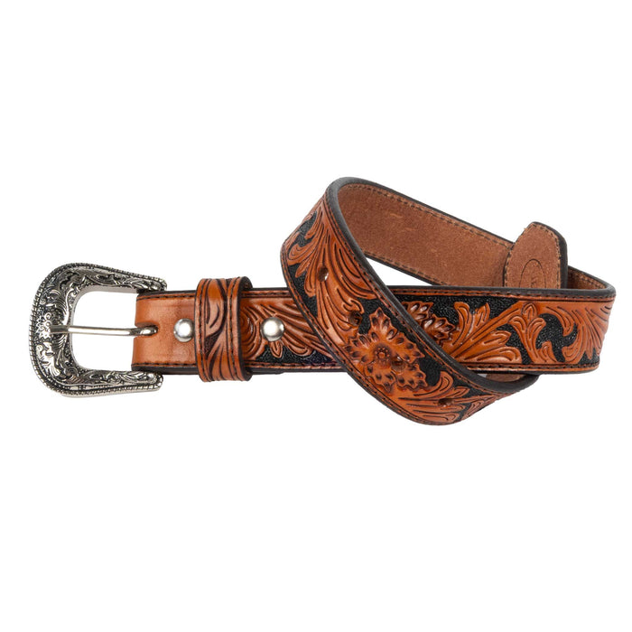 Beddo Mountain Kid's Two Tone Floral Print Belt