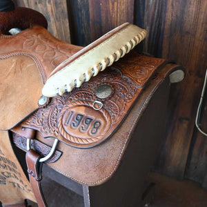 14.5" USED AMMERMAN ROPING SADDLE Saddles - Used AMMERMAN