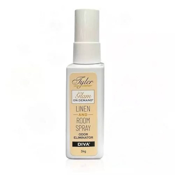 Tyler Candle Co. Glam On Demand 34g Linen & Room Spray - Diva HOME & GIFTS - Air Fresheners Tyler Candle Company