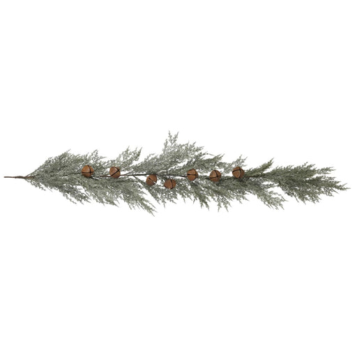 Faux Cedar Garland with Bells HOME & GIFTS - Home Decor - Seasonal Decor Creative Co-Op