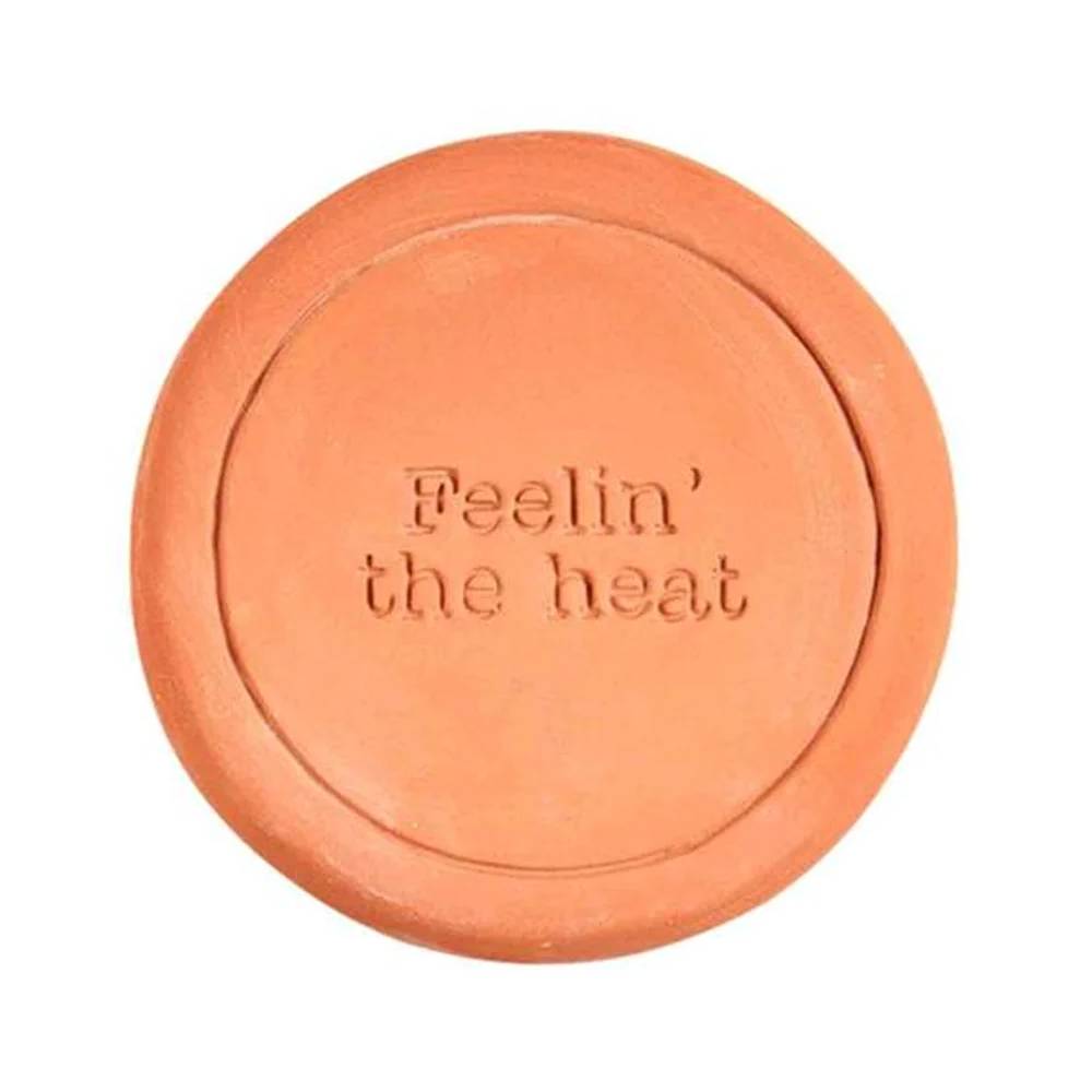 Mud Pie "Feelin' The Heat" Warming Coaster HOME & GIFTS - Home Decor - Decorative Accents Mud Pie   