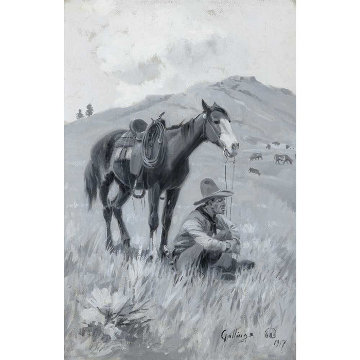 In the Shadow of His Horse by E.W. Gollings Collectibles E.W. Gollings