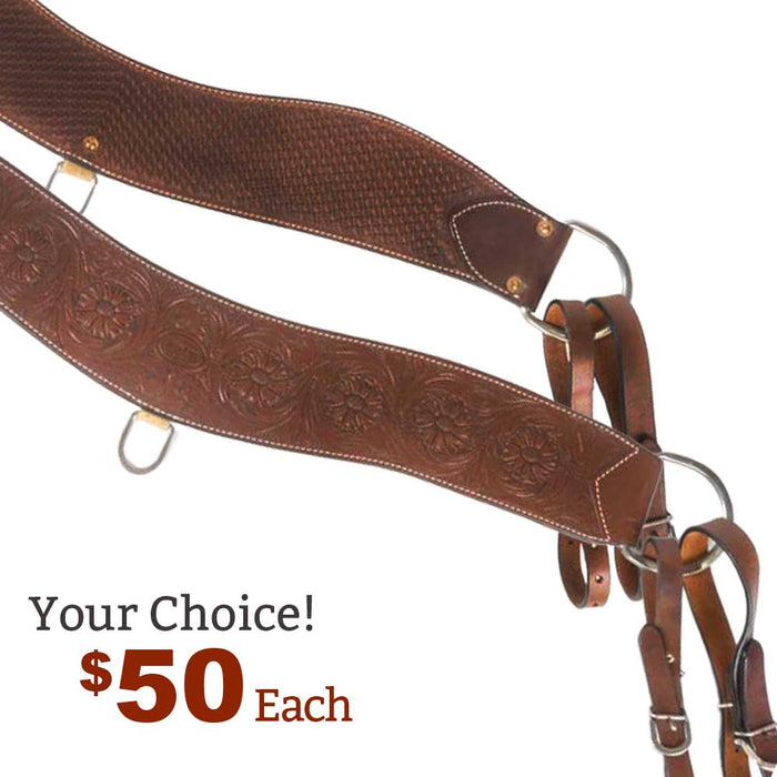 NEW Teskey's 4" Tooled Tripping Collar - Your Choice