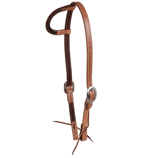 Teskey's 3/4" Double-N-Stitched One Ear Headstall  Teskey's