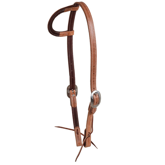 Teskey's 3/4" Double-N-Stitched One Ear Headstall Teskey's