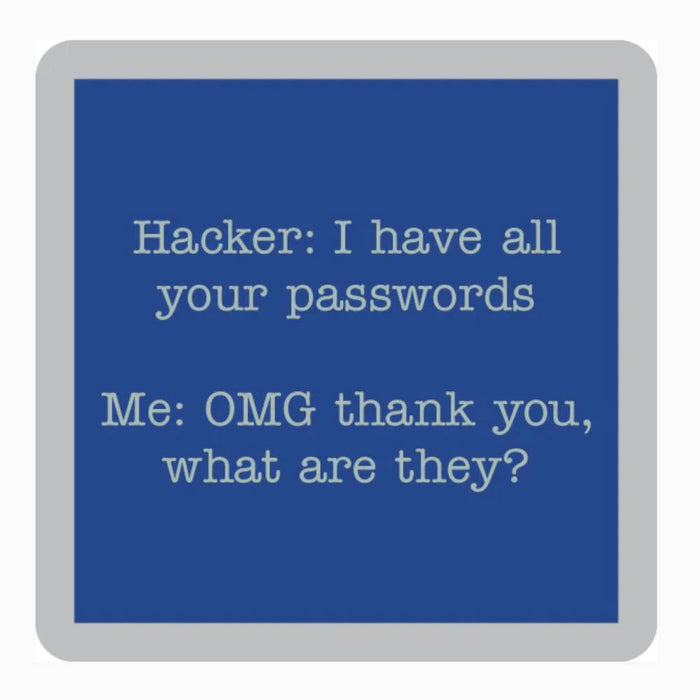 Hacker Coaster HOME & GIFTS - Gifts Drinks On Me