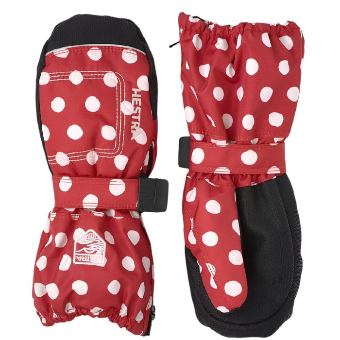 Hestra Baby Zip Long Mitt - Red Print - FINAL SALE KIDS - Accessories - Gloves & Scarves Hestra
