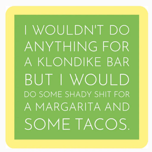 "Klondike" Coaster HOME & GIFTS - Gifts Drinks On Me