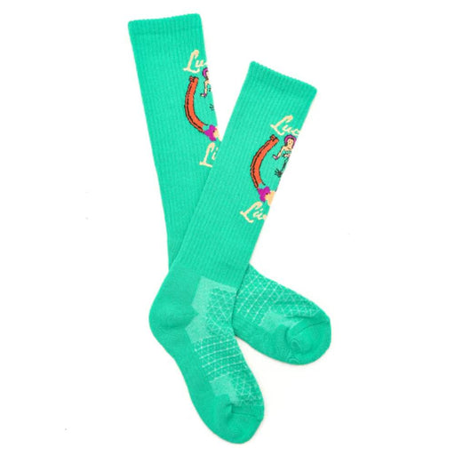 Lucky Chuck "Lucky Living Island Cowgirl" Performance Socks WOMEN - Clothing - Intimates & Hosiery Lucky Chuck