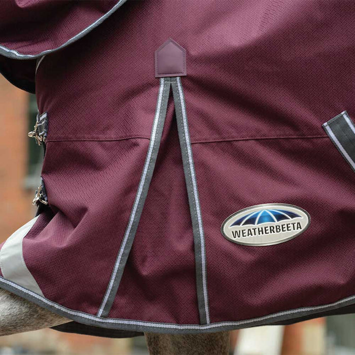 Weatherbeeta Comfitec Plus Dynamic ll Standard Neck Medium - Maroon/Grey