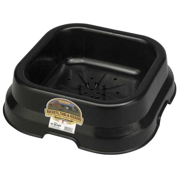 Little Giant 10qt Salt and Mineral Block Pan Barn - Feed Bags & Feeders MISC