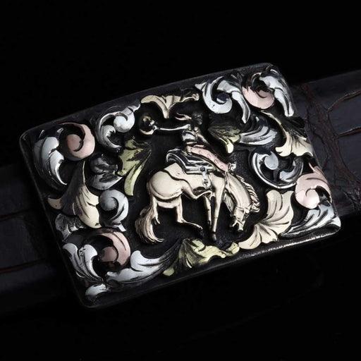 Comstock Heritage Mason Decour Bronc Buckle ACCESSORIES - Additional Accessories - Buckles Comstock Heritage