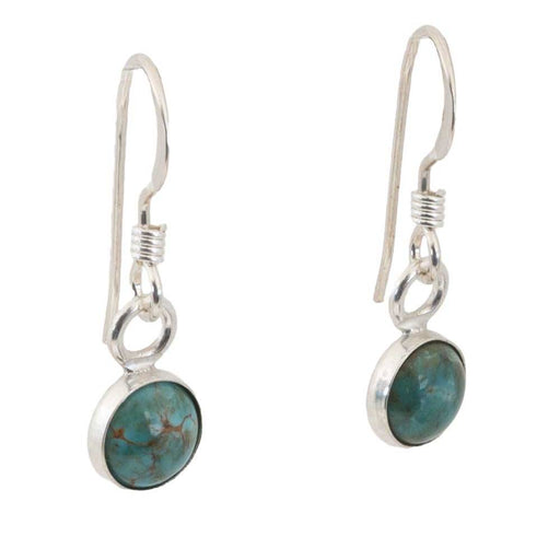 Mini Turquoise Dangle Earrings WOMEN - Accessories - Jewelry - Earrings Sunwest Silver