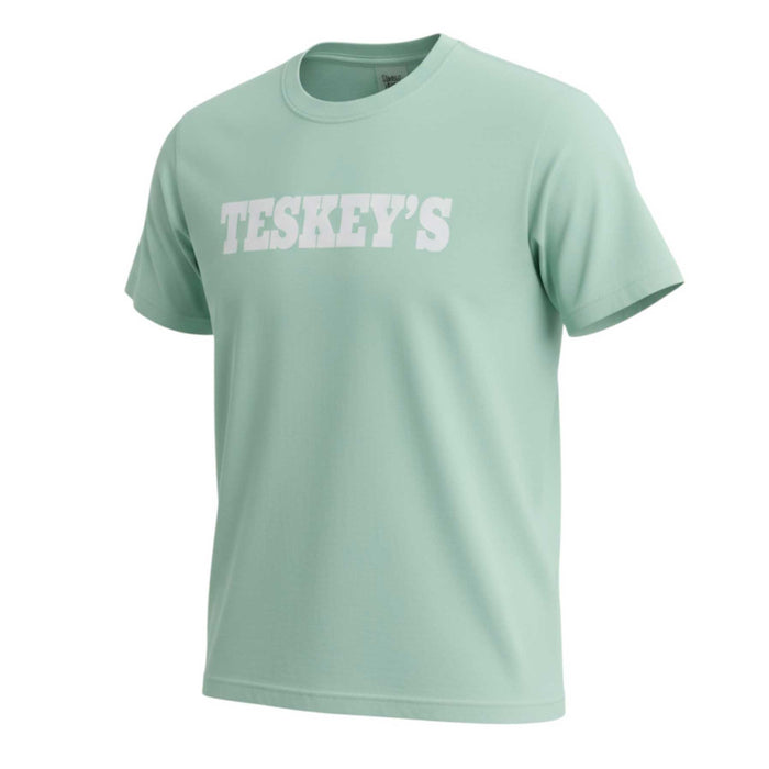 Teskey's Plain Logo Tee - Island Reef