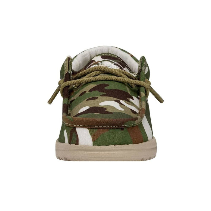 Hey Dude Youth Wally - Camo Multi KIDS - Footwear - Casual Shoes Hey Dude