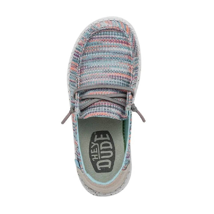 Hey Dude Youth Wendy Stretch - Sunset Pink KIDS - Footwear - Casual Shoes Hey Dude