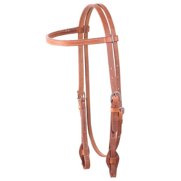 Cashel Harness Leather Browband Headstall w/Quick Change Ends Tack - Headstalls Cashel