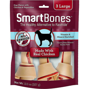 SmartBones Chicken/Vegetables Pets - Toys & Treats smartbones 3 Large  