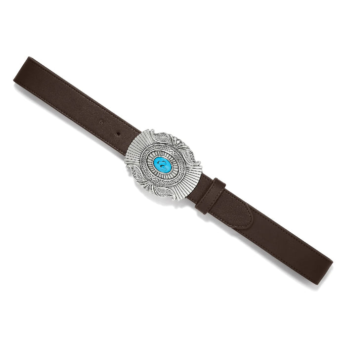Brighton Raindance Silver Turquoise Belt WOMEN - Accessories - Belts Leegin Creative Leather/Brighton