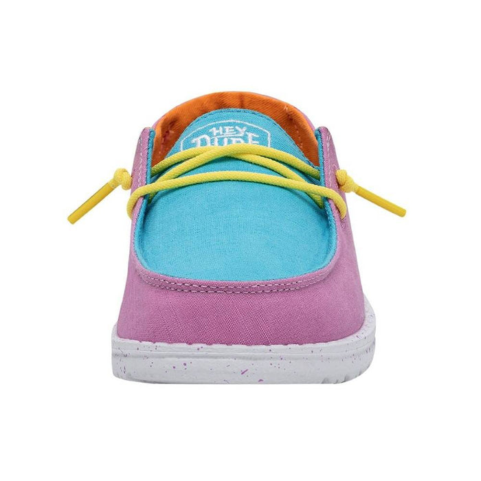 Hey Dude Youth Wendy Slub Canvas - Color Block KIDS - Footwear - Casual Shoes Hey Dude