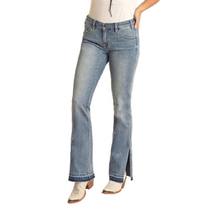 Rock & Roll Denim Women's Release Hem Boot Cut Jean WOMEN - Clothing - Jeans Panhandle