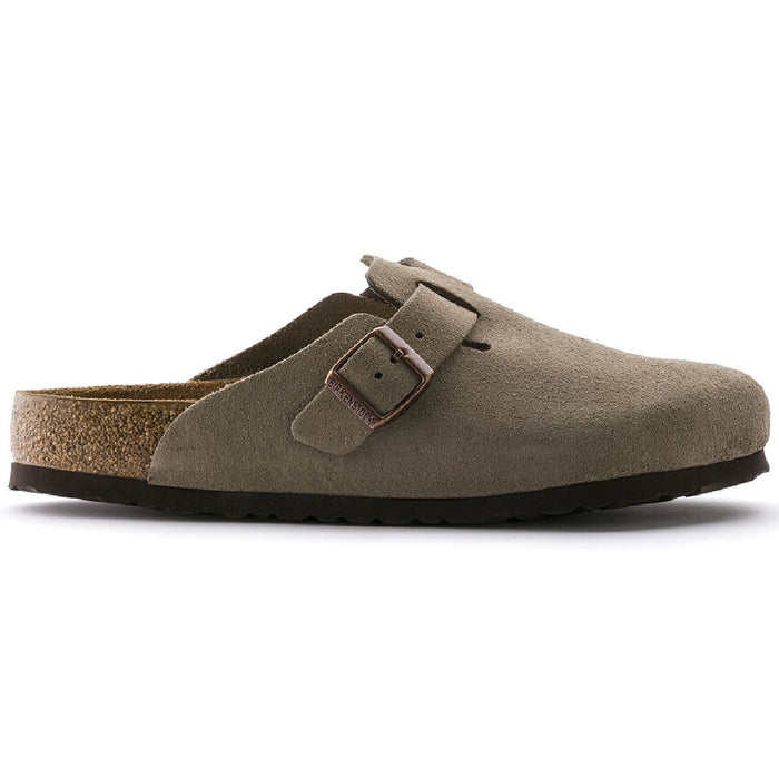 Birkenstock Boston SFB - Taupe Suede WOMEN - Footwear - Casuals Birkenstock