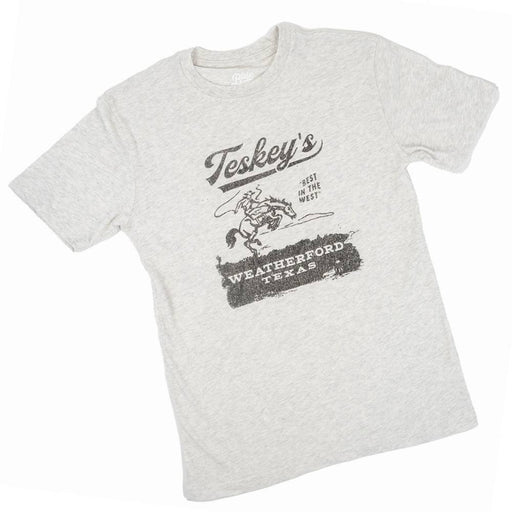 Teskey's Bronco Tee - Oatmeal TESKEY'S GEAR - SS T-Shirts Teskey's