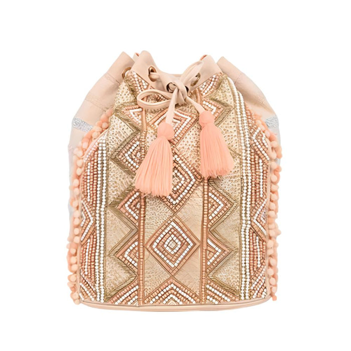 Rose Gold Embellished Backpack - FINAL SALE WOMEN - Accessories - Handbags - Backpacks America & Beyond