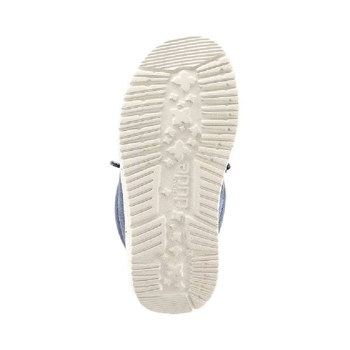 Hey Dude Toddler Wally Washed Canvas - Navy KIDS - Baby - Baby Footwear Hey Dude