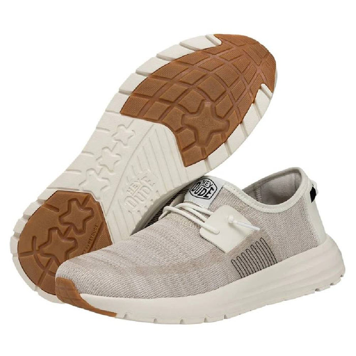 Hey Dude Sirocco Sneaker - White MEN - Footwear - Casual Shoes Hey Dude